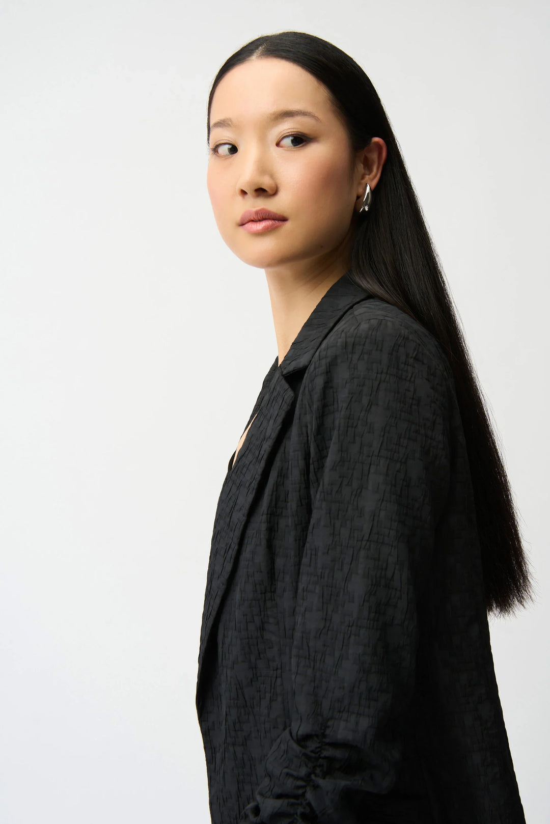 Jacquard Boxy Blazer