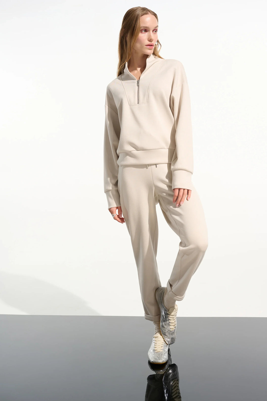 Scuba Zip-Front Sweatshirt