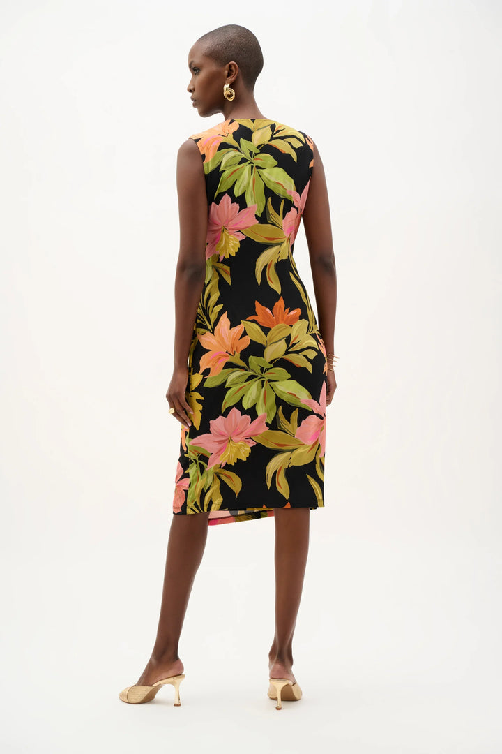 Tropical Knit Dress