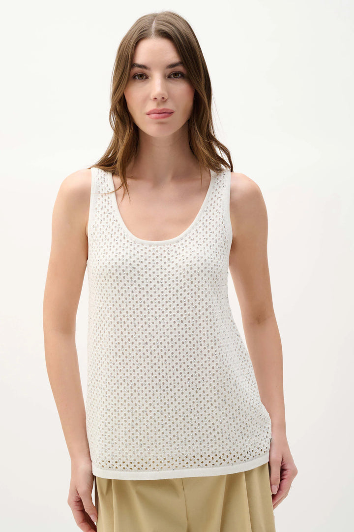 Open-Stitch Sparkle Cami