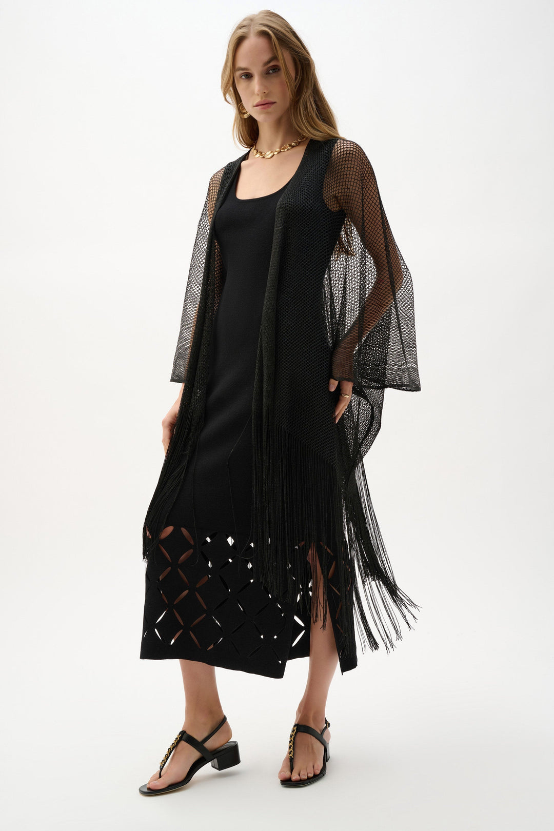 Open-Stitch Fringe Cover-Up