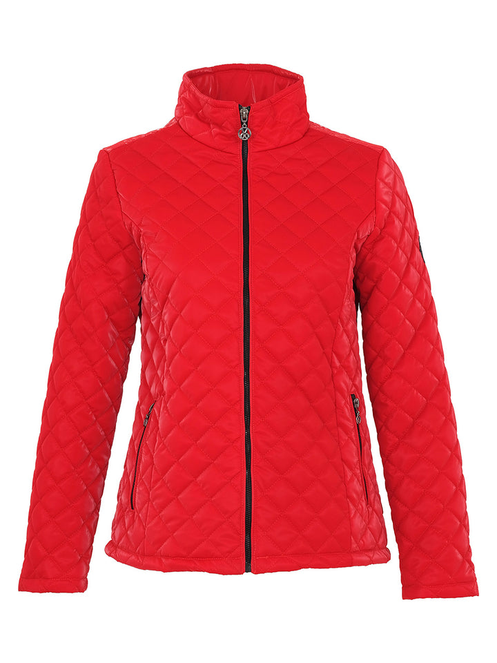 Quilted Fabric Puffer Jacket