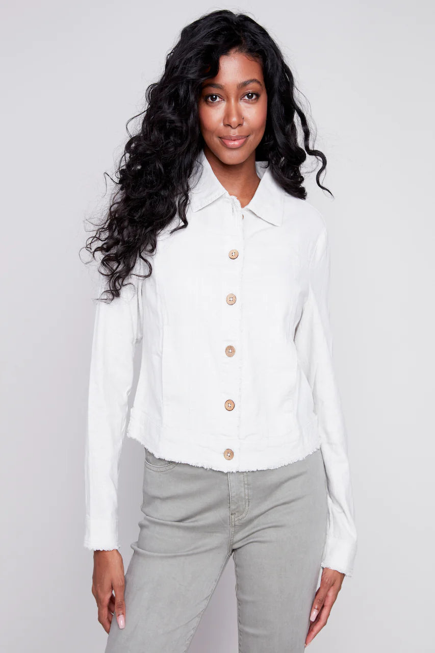 Linen Blend Jacket