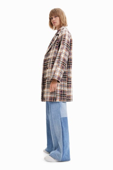 Tweed D/B 3/4 Length Jacket